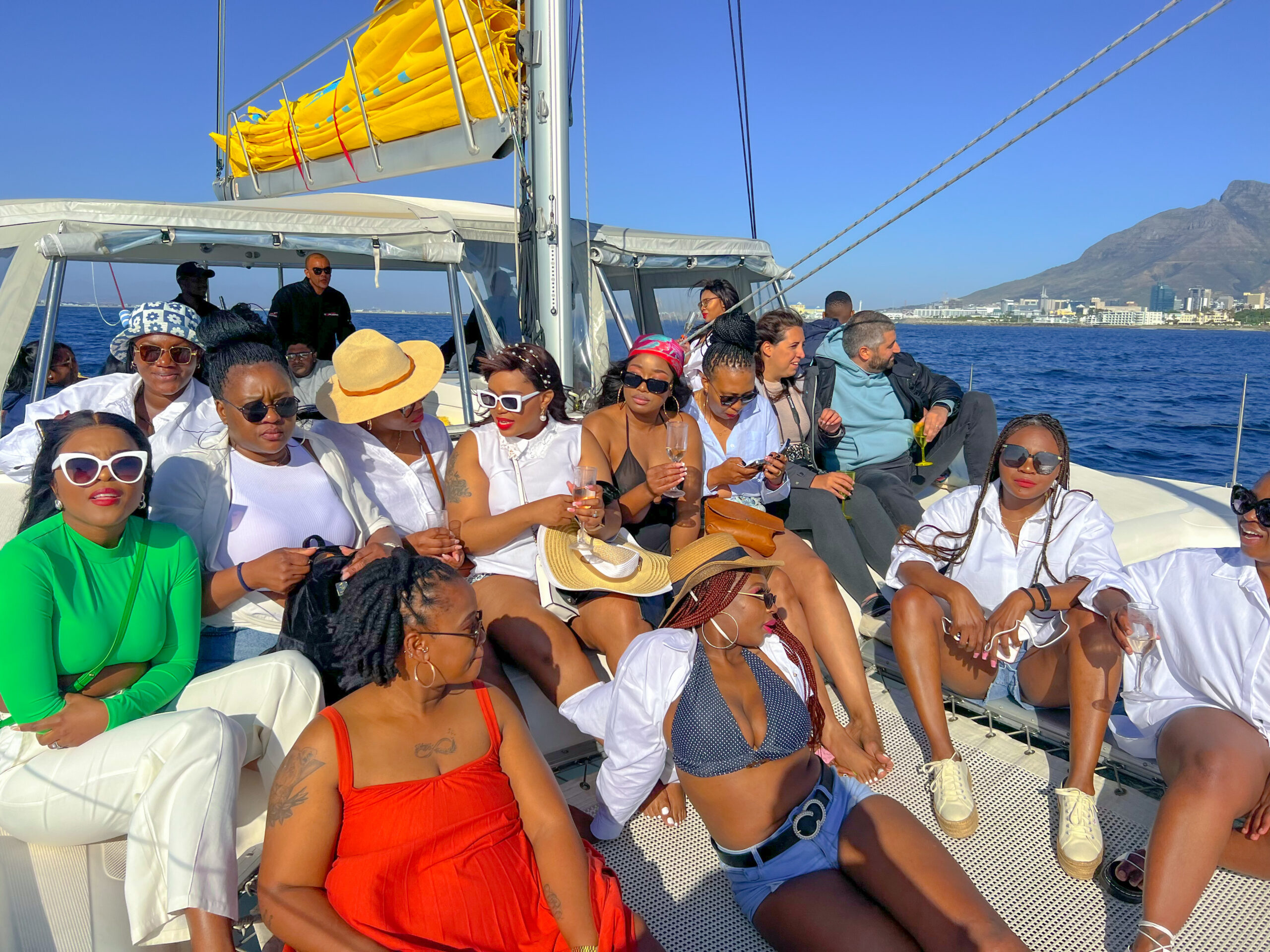 Cape Town group catamaran