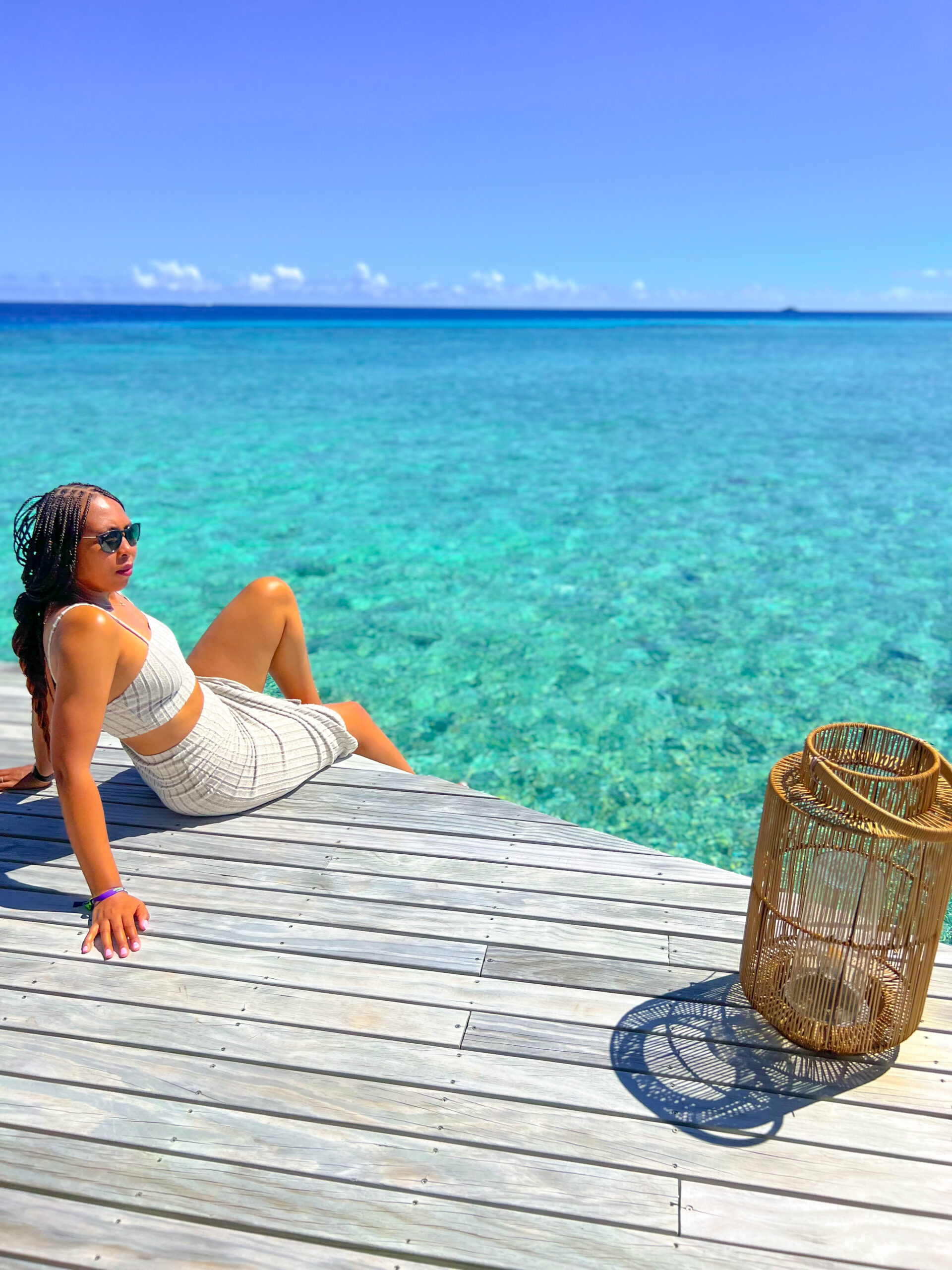 Maldives overwater villa