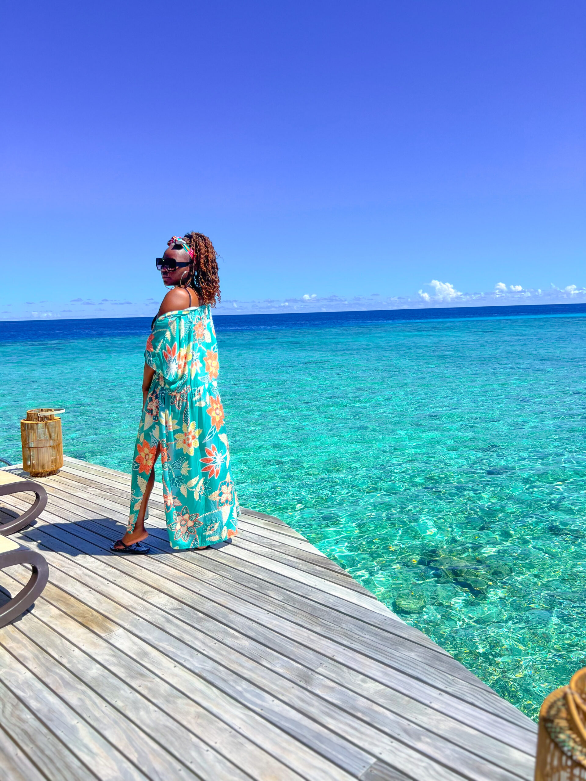 Zanzibar overwater dock