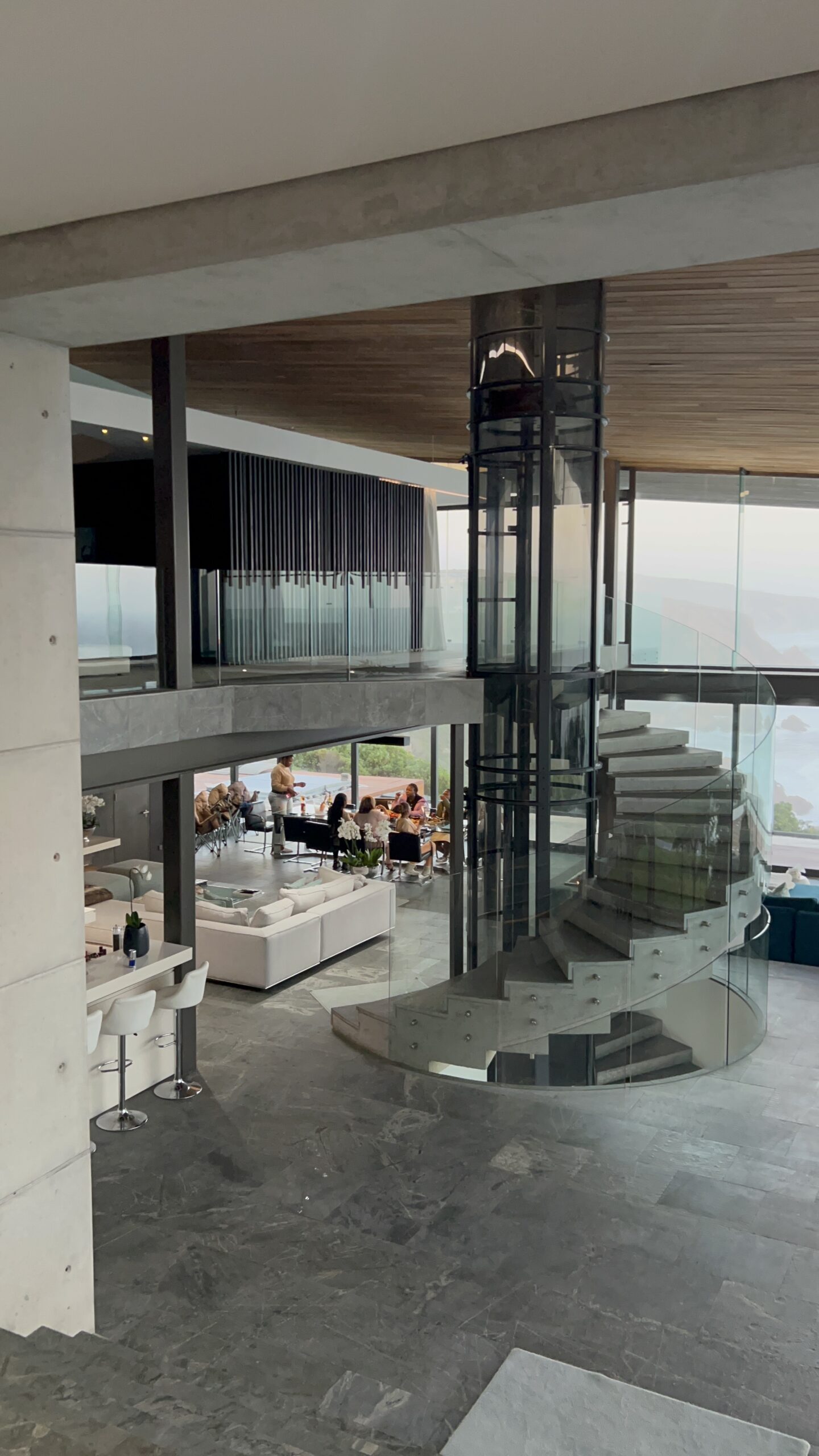 Luxury villa interior