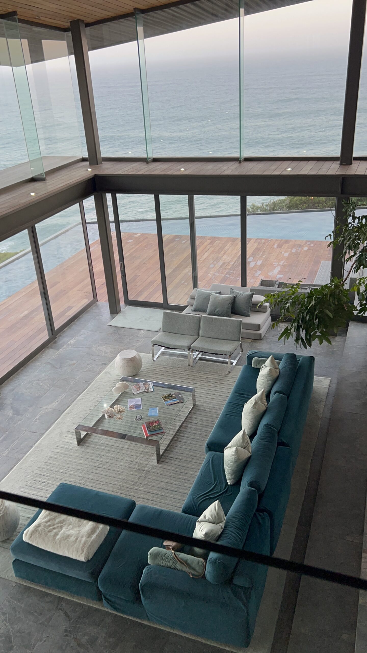 Villa lounge ocean view